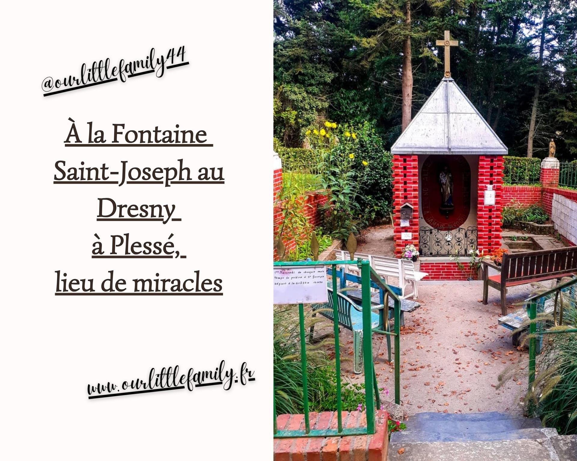 A la fontaine saint joseph au dresny a plesse lieu de miracles
