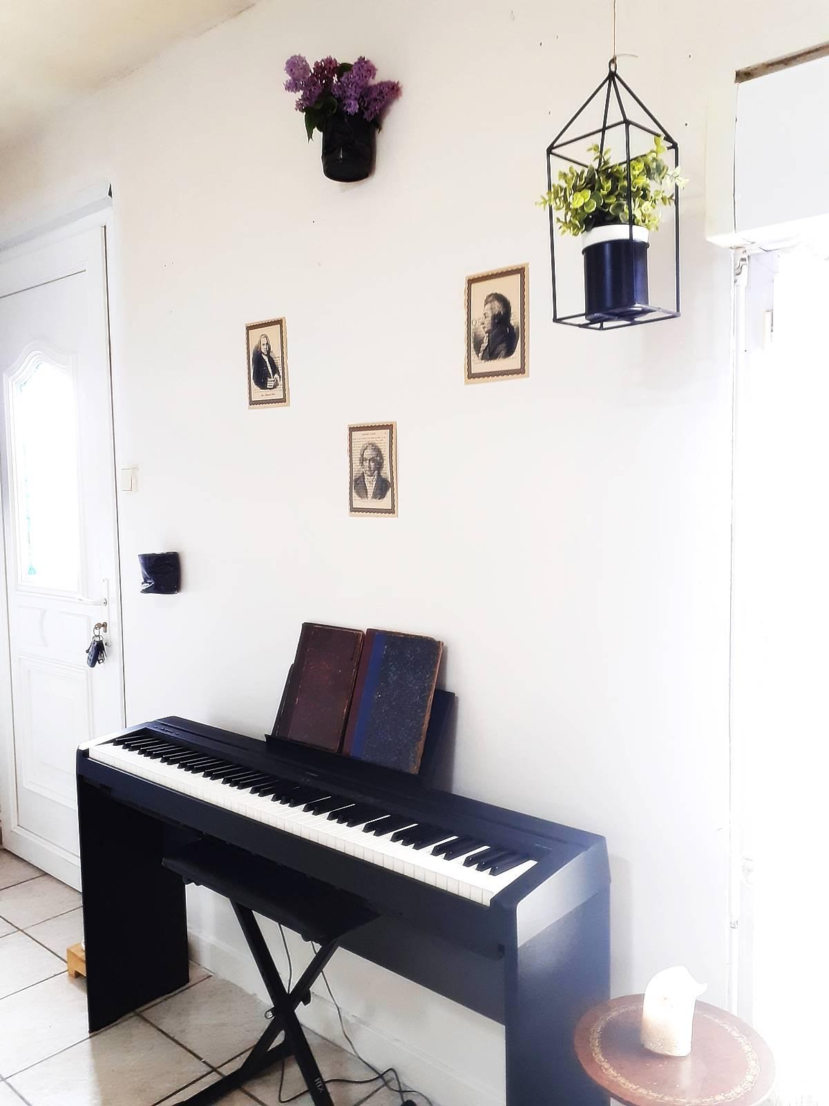 Decoration coin musique salon 3