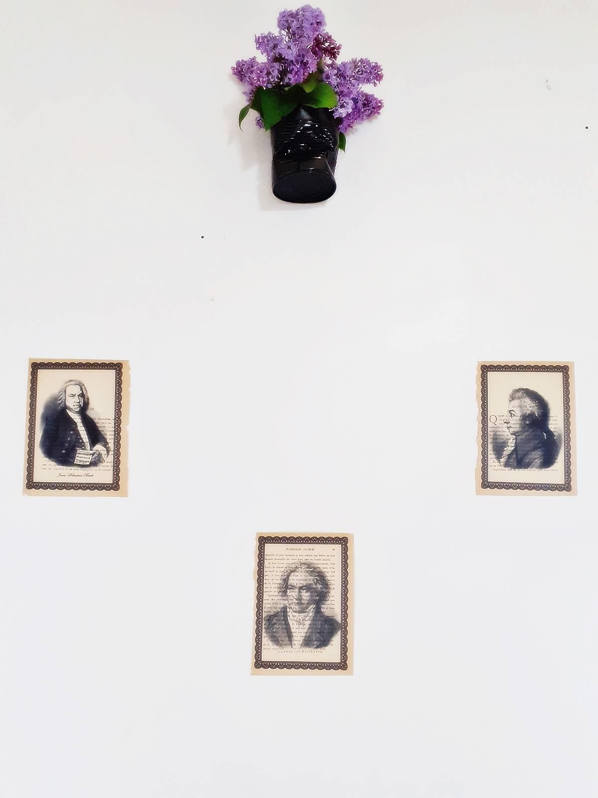 Decoration coin musique salon 7