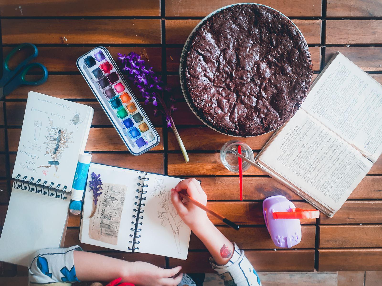 La recette du fondant au chocolat de fiston et un herbierpsx 20210425 173744