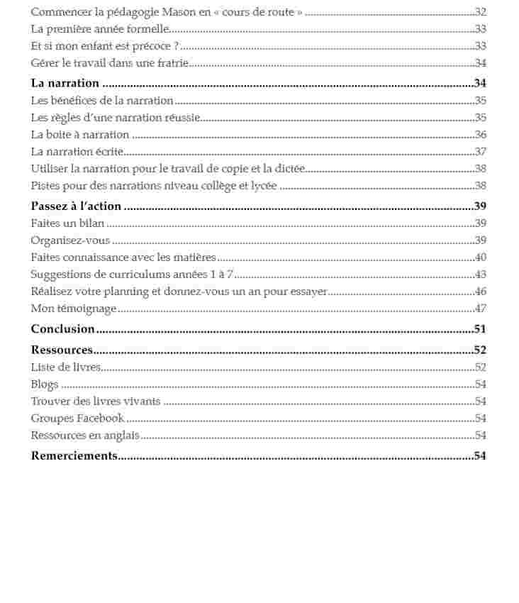 Sommaire livre les livres vivants introduction a la pedagogie charlotte mason de maeva d kosse jpg 1