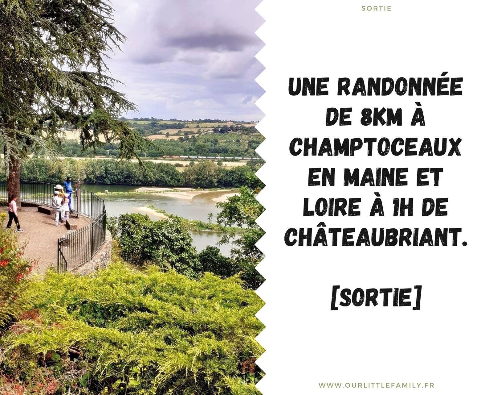 randonnée champtoceaux
